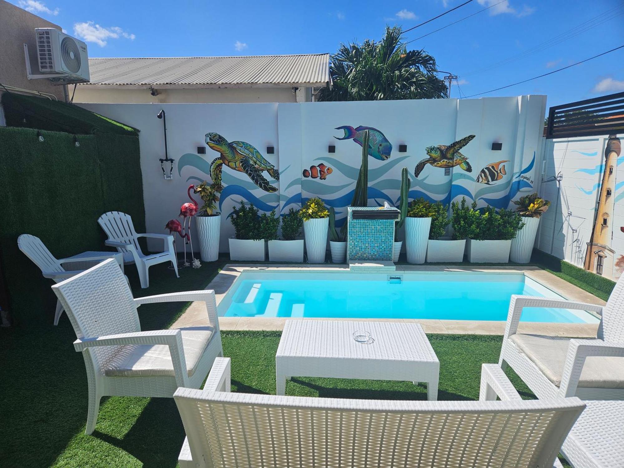 The Jazmine'S Apartment A Oranjestad Bagian luar foto